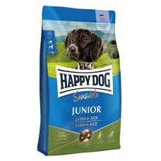 Pasja hrana Happy Dog SUPREME  SENSIBLE  JUNIOR, jagnetina in riž, 10 kg