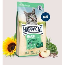 Mačja hrana HAPPY CAT Minkas Perfect Mix (perutnina, jagnjetina,riba), za odrasle mačke