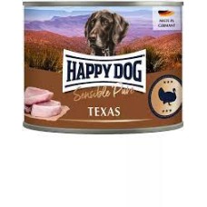 Pasja hrana Happy Dog Sensible Pure TEXAS, puran, 200g
