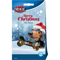 Trixie CHRISTMAS MINI HEARTS, priboljški za pse, 140 g